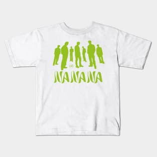 Silhouette design of the group got7 in the nanana era Kids T-Shirt